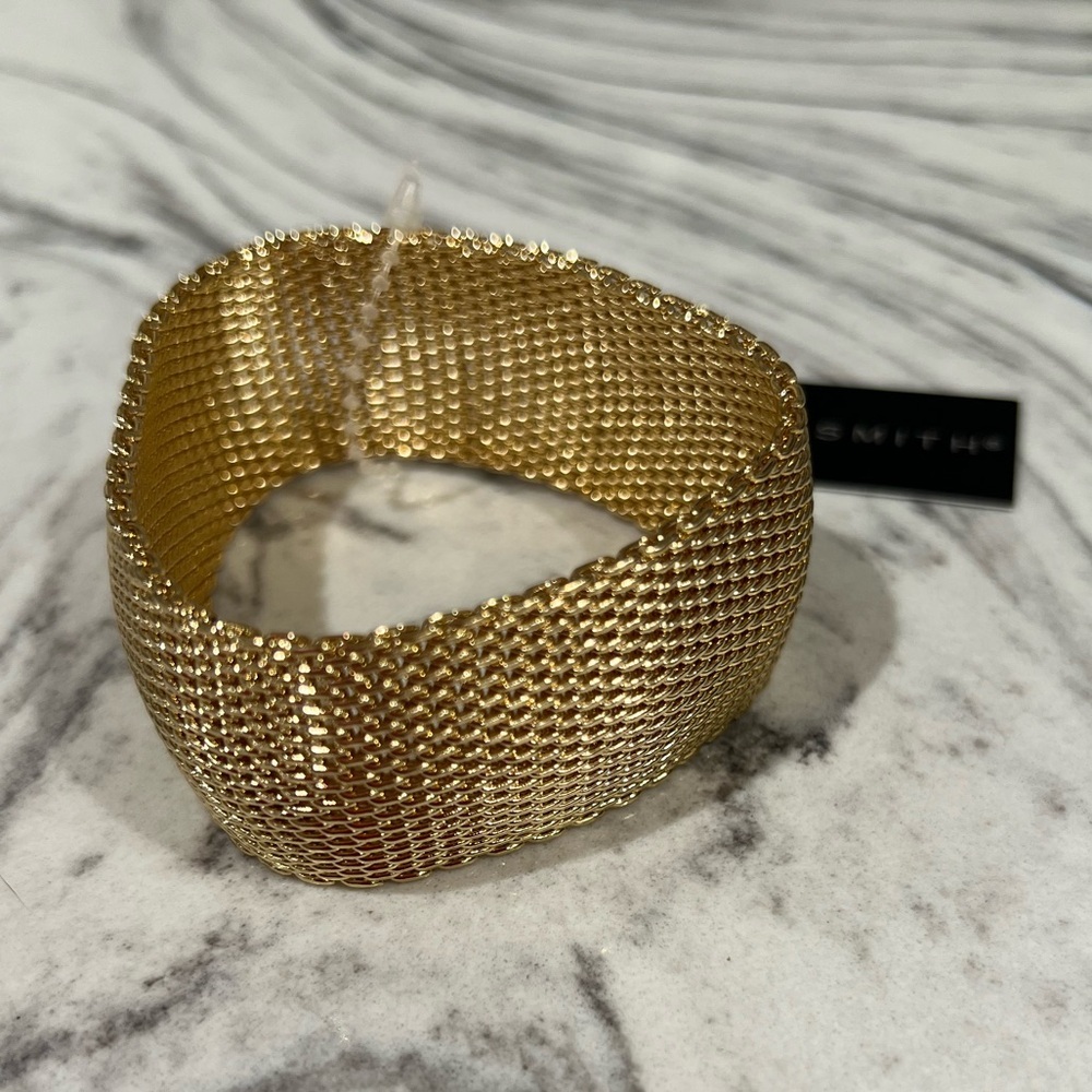 Willi Smith gold stretch bracelet - Picture 3 of 3